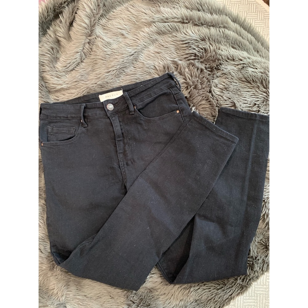 PacSun Black Ripped Skinny Jeans